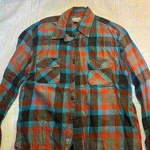 Arizona Orange & Blue Flannel